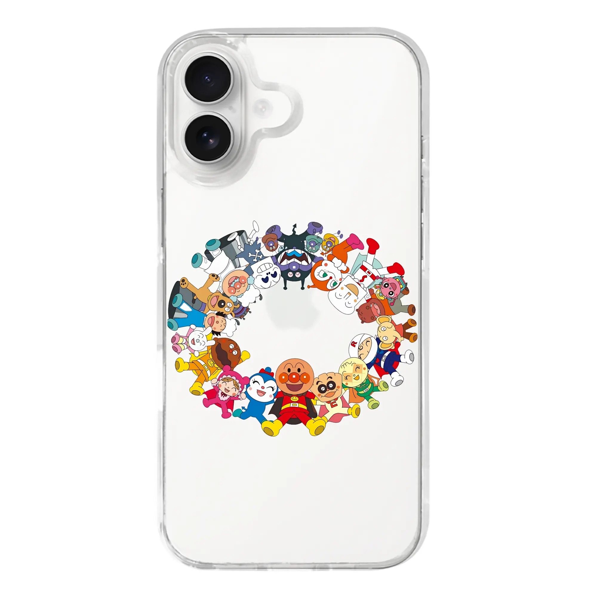 アンパンマン グッズ,アンパンマン - iPhone 17シリーズ 透明スマホケース – 薄型・耐衝撃・精密フィット保護カバー